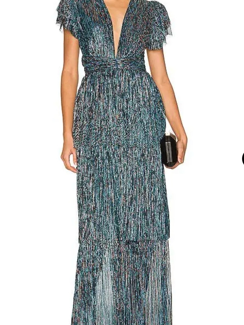 Sabina Musayev Teal X Zelda Dress